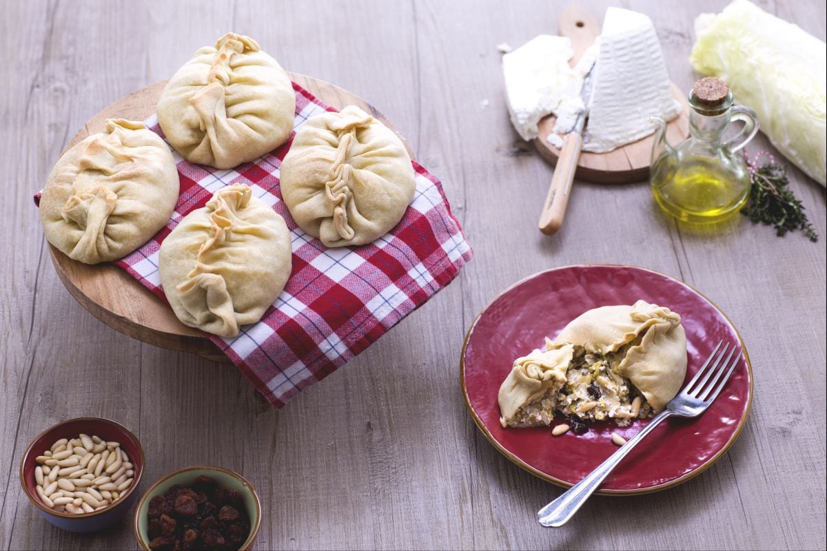 Ricotta and Escarole Pouches