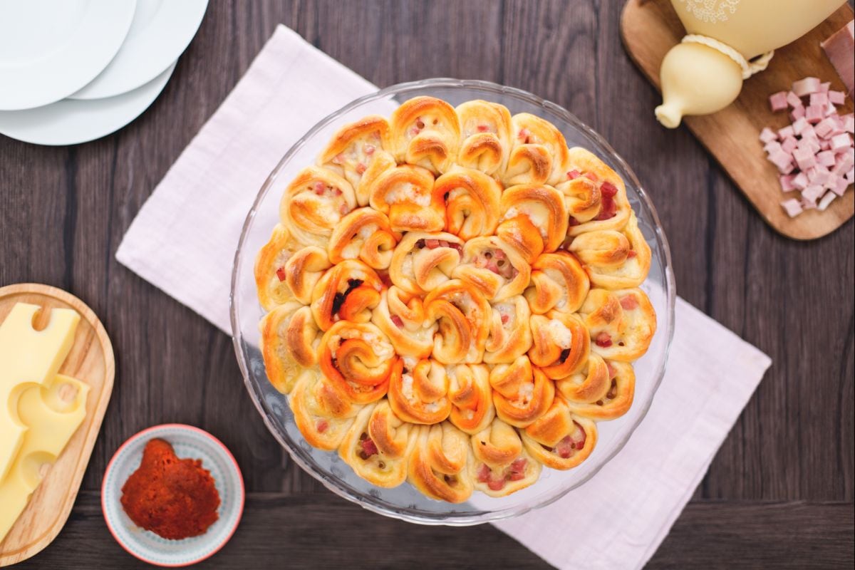 Stuffed Pinched Focaccia