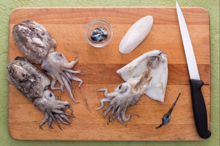 How to clean cuttlefish