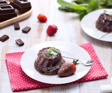 Chocolate and Strawberry Tart