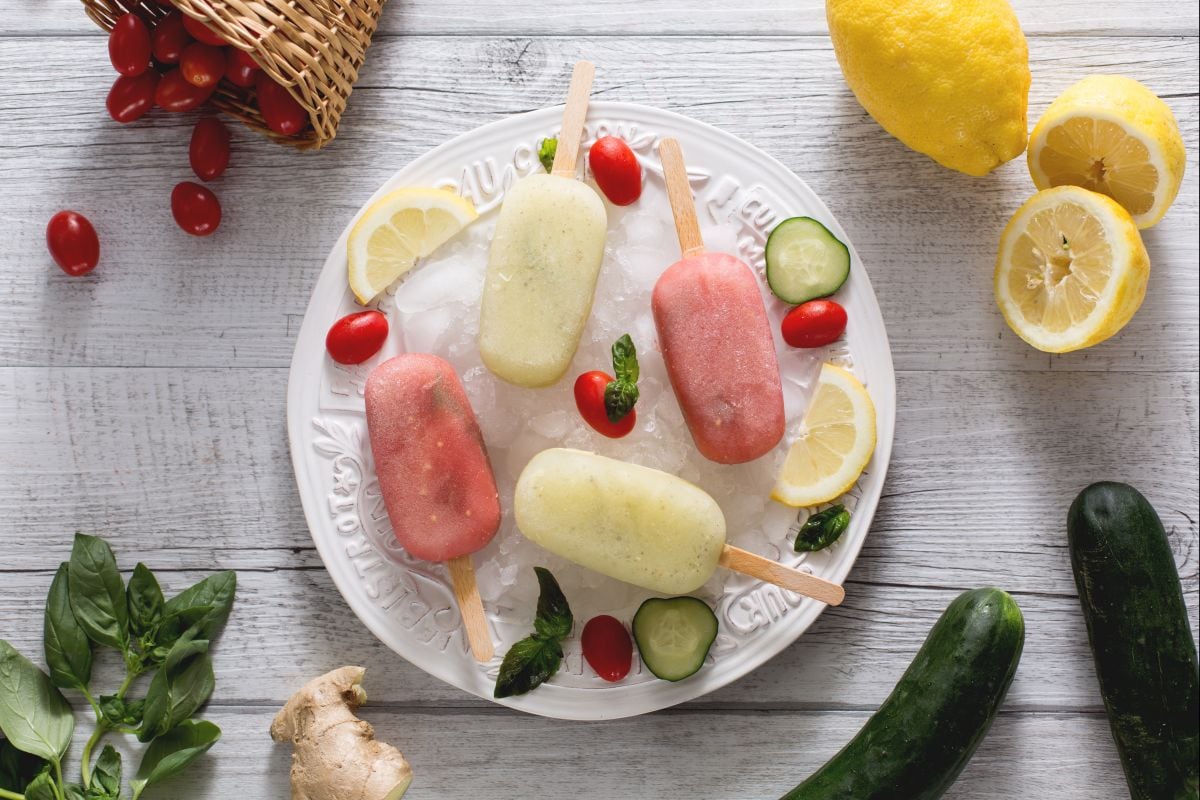 Savory popsicles