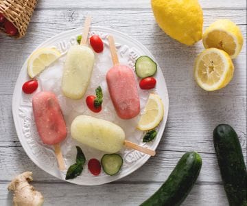 Savory popsicles