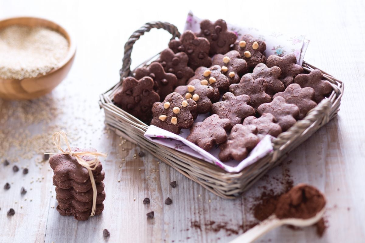 Quinoa and Chocolate Cookies