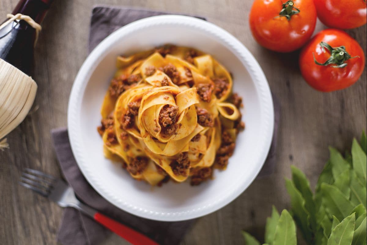 Pappardelle with Hare