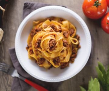 Pappardelle with Hare