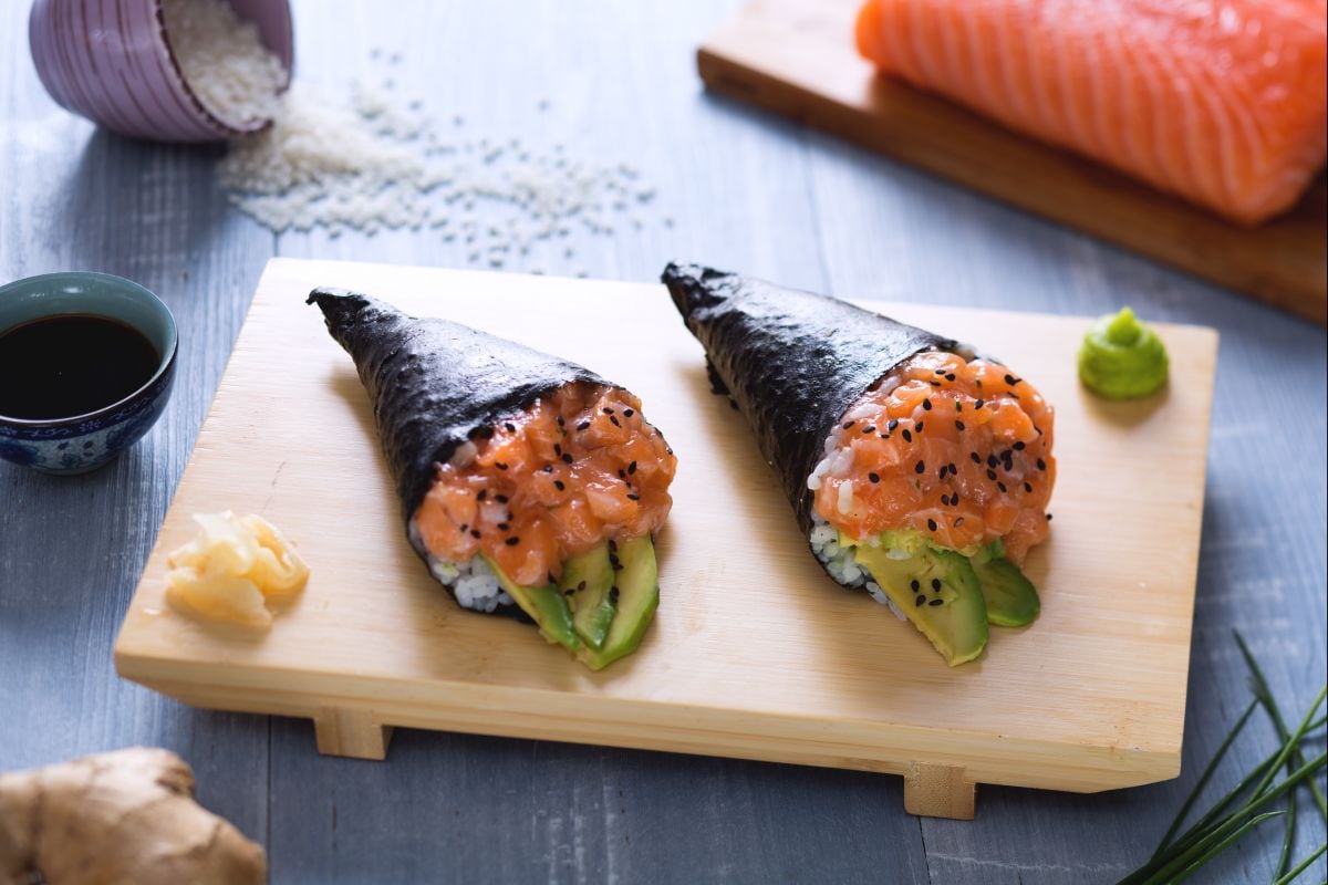 Salmon Temaki