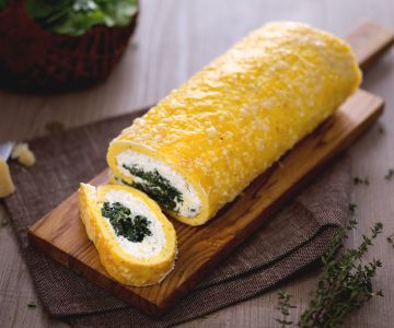 Ricotta and Spinach Roll