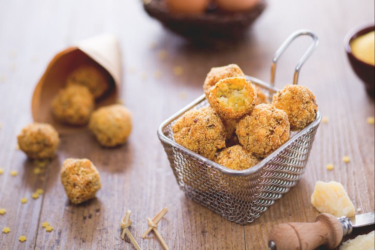 Gluten-free pasta balls