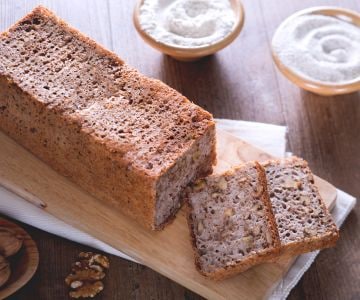 Gluten-free walnut bread