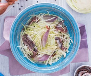 Cabbage and Shallot Salad