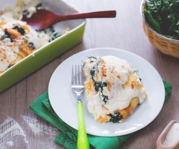 Ricotta and Spinach Crepe