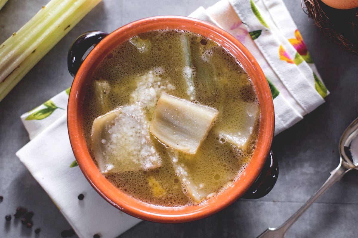 Cardoon soup