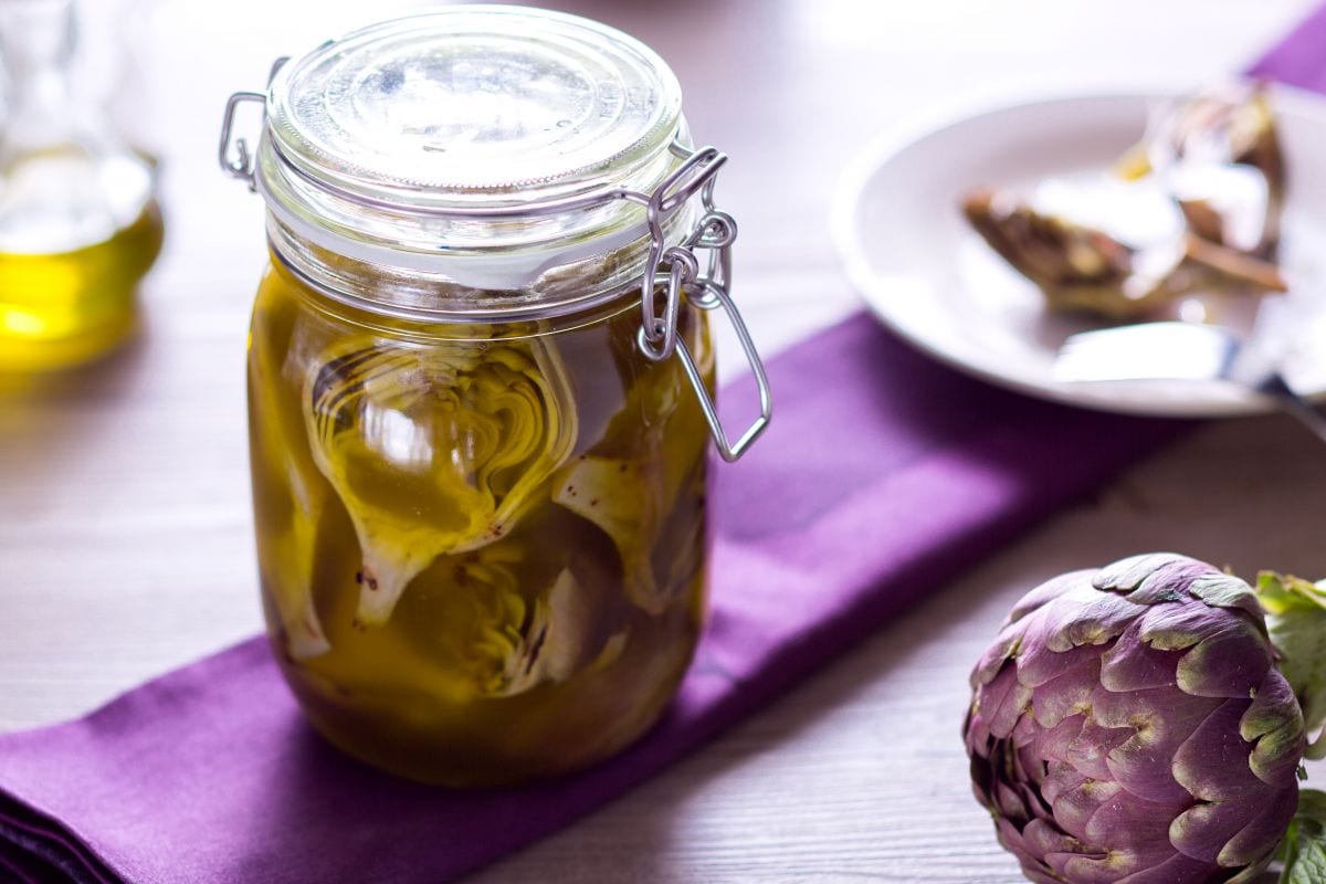 Artichokes in oil