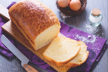 Savory brioche bread