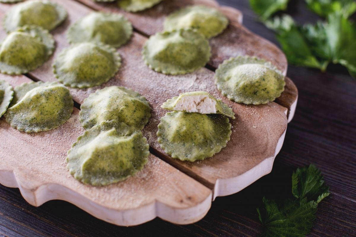 Nettle Ravioli