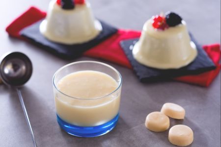 White chocolate ganache