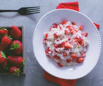 Strawberry Risotto
