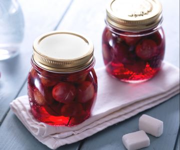 Cherries in Grappa