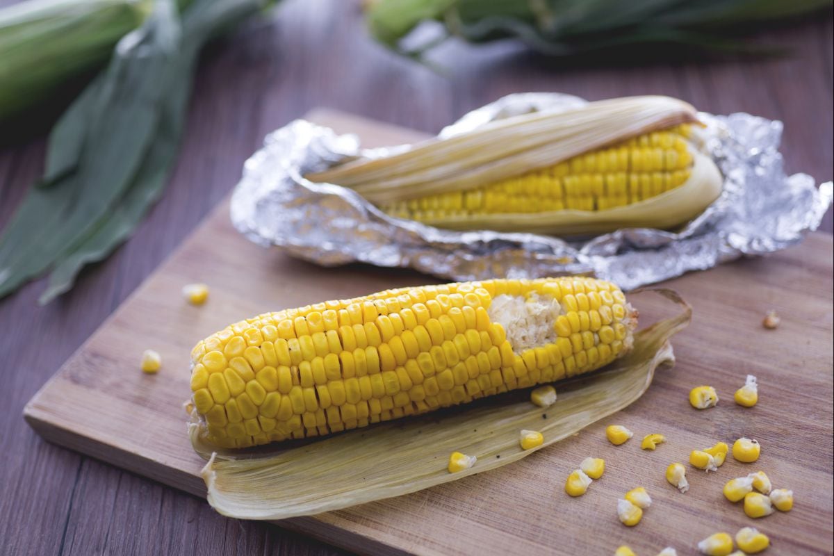 Corn on the Cob in Foil