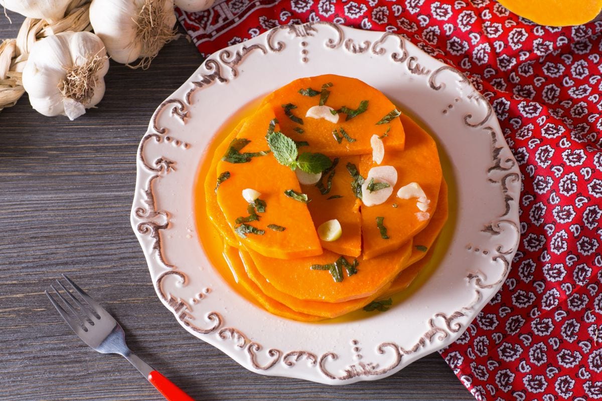 Sicilian Sweet and Sour Pumpkin