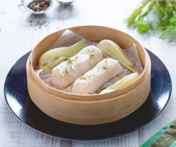 Tea Steamed Cod