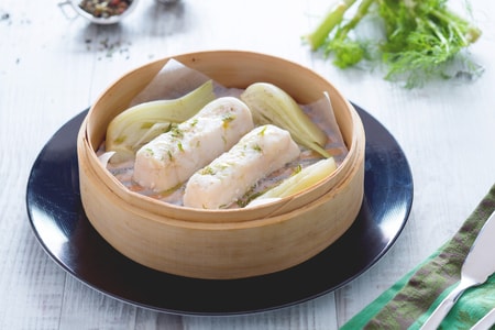 Tea Steamed Cod