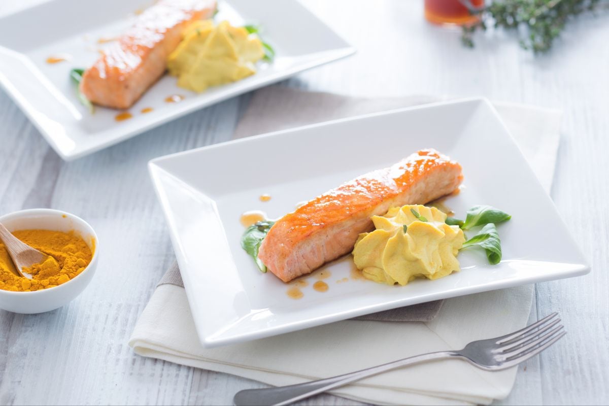 Honey Caramelized Salmon