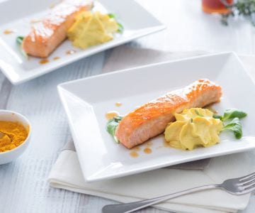 Honey Caramelized Salmon