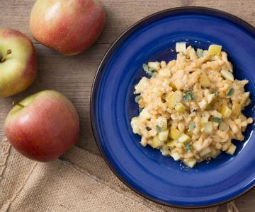 Passatelli with apple ragù