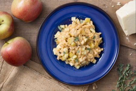 Passatelli with apple ragù