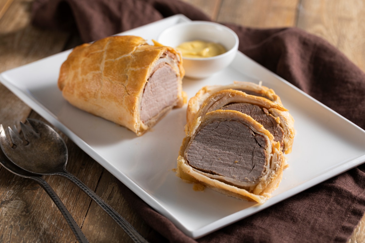 Pork tenderloin en croute