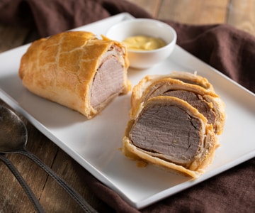 Pork tenderloin en croute