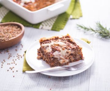 Vegan lasagna