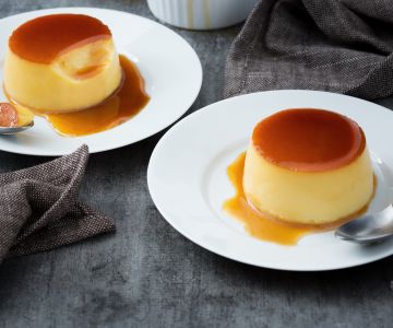 Vanilla flan