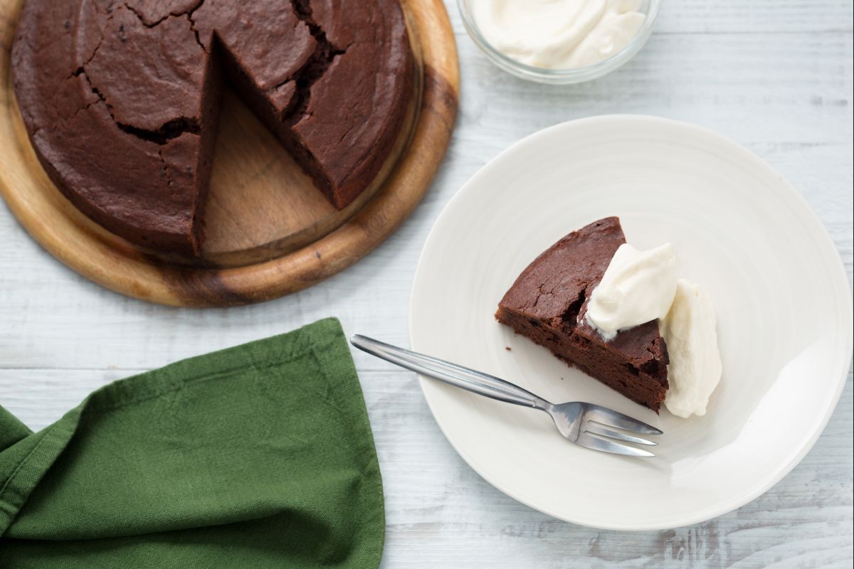 Chocolate potato cake