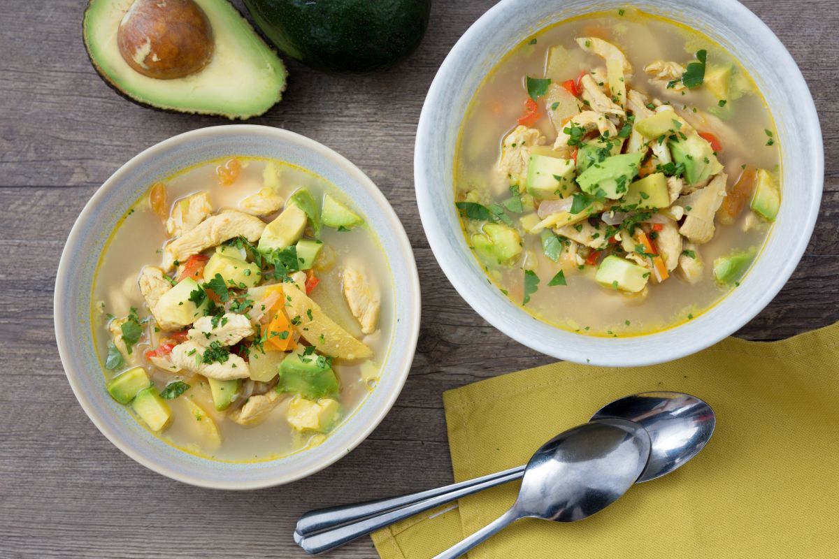 Chicken and Avocado Soup