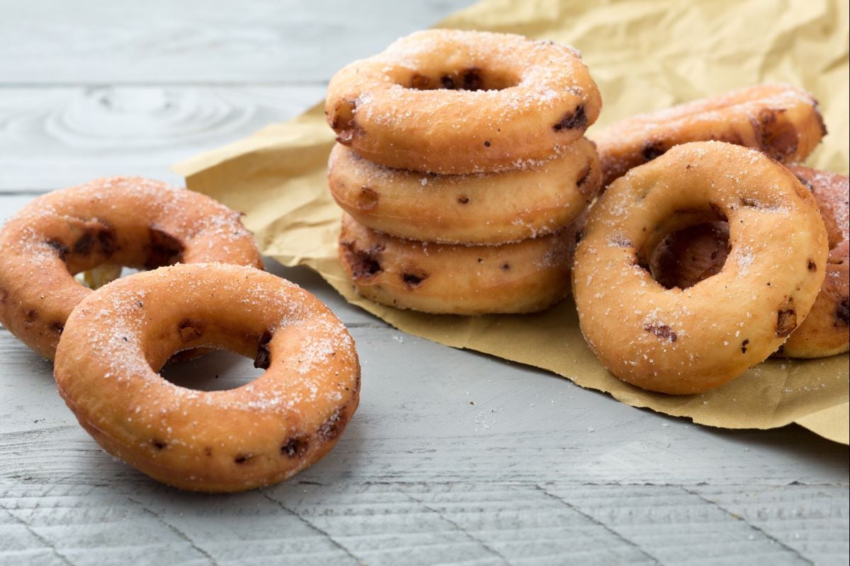 Ricotta and Chocolate Donuts