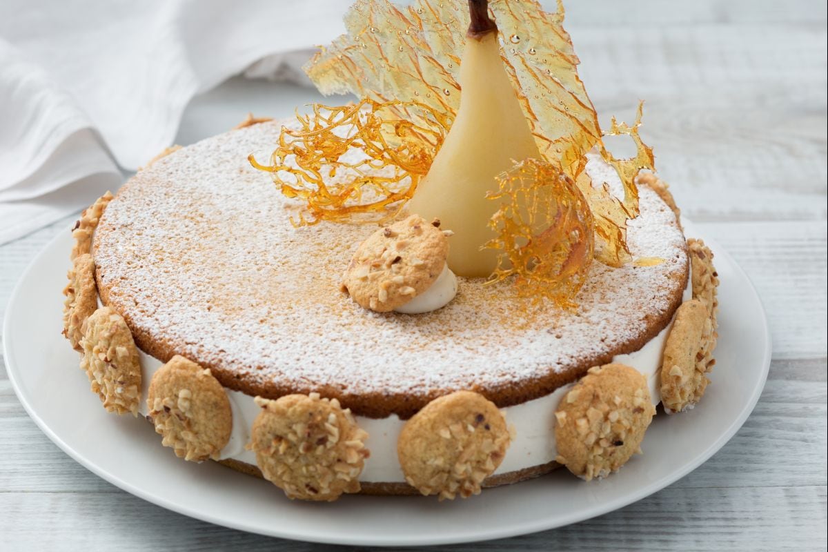 Ricotta and Pear Cake