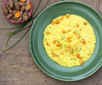 Turmeric risotto