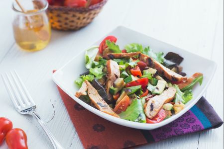 Chicken and Zucchini Salad