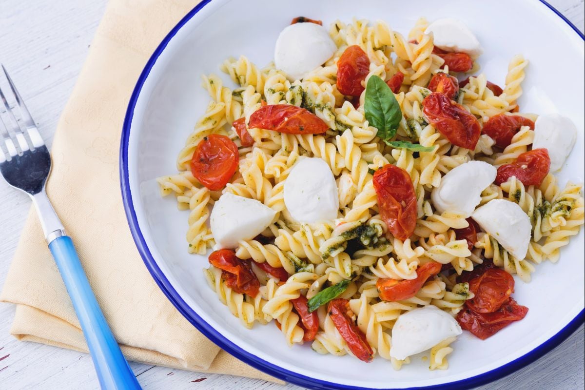 Caprese pasta