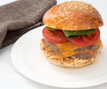 Double cheeseburger