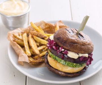 Portobello burger