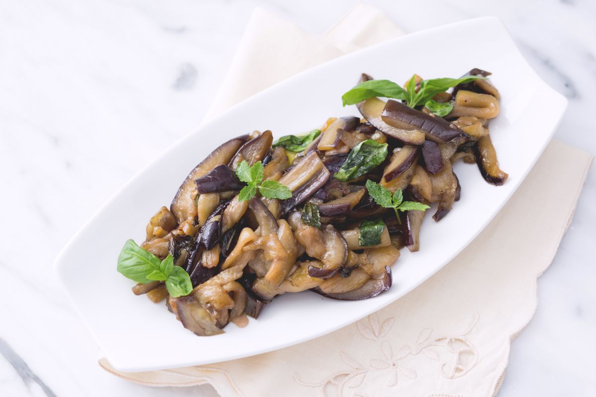 Sweet and Sour Eggplants