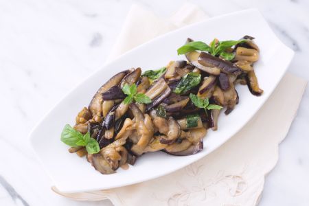 Sweet and Sour Eggplants