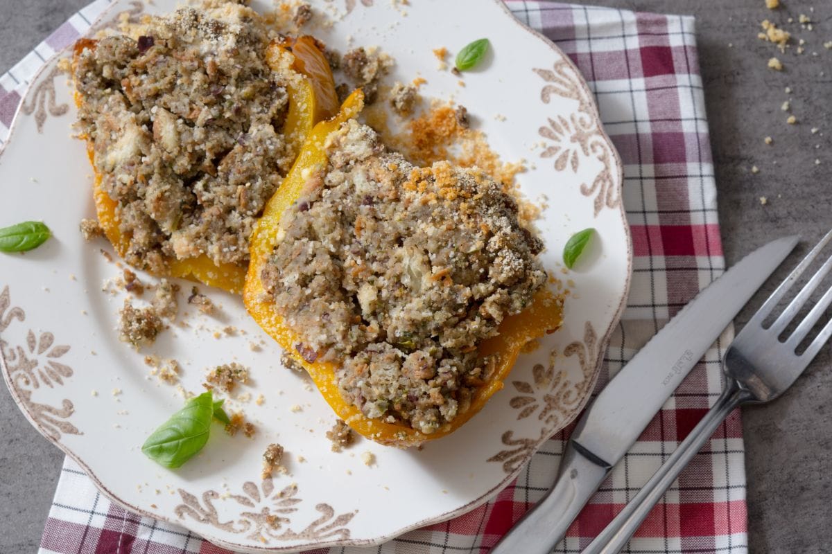 Stuffed Peppers Neapolitan Style