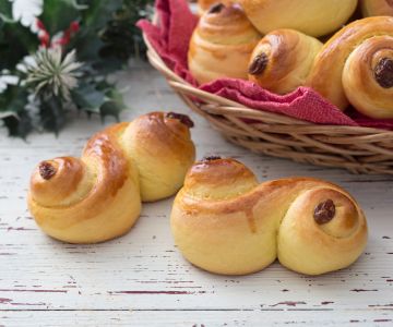 Gatti di Santa Lucia (Lussekatter)
