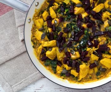 One-pot chicken and vegetables