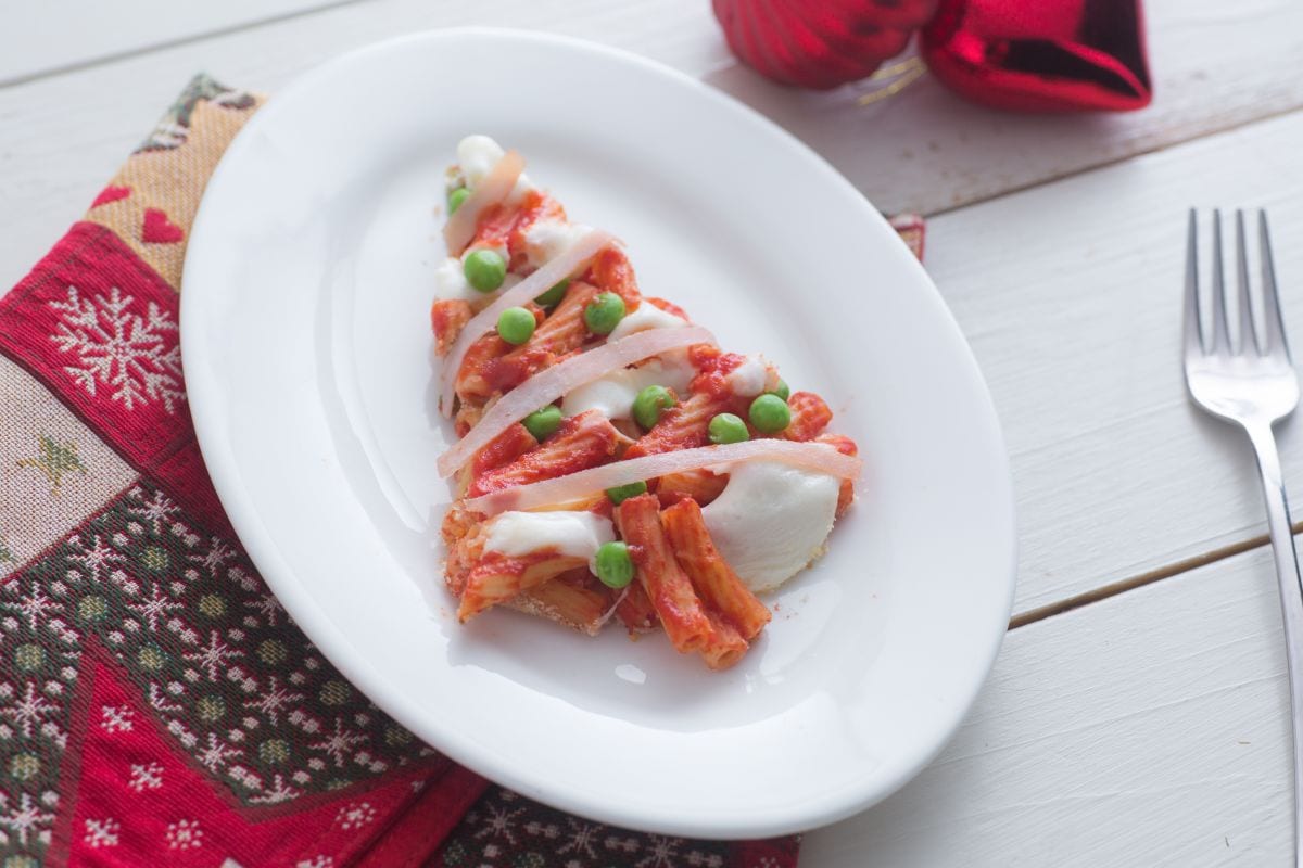 Easy decorative pasta trees