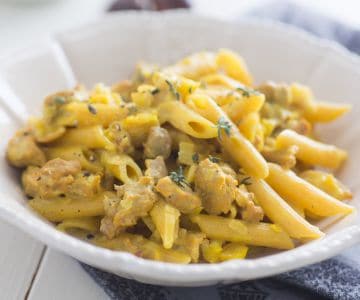 Pasta with lamb and chestnut ragù
